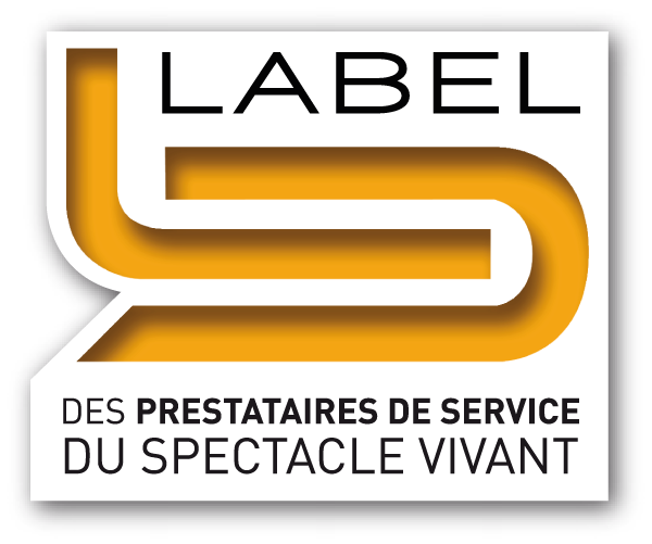Label PRESTATAIRE DE SERVICE DU SPECTACLE VIVANT
