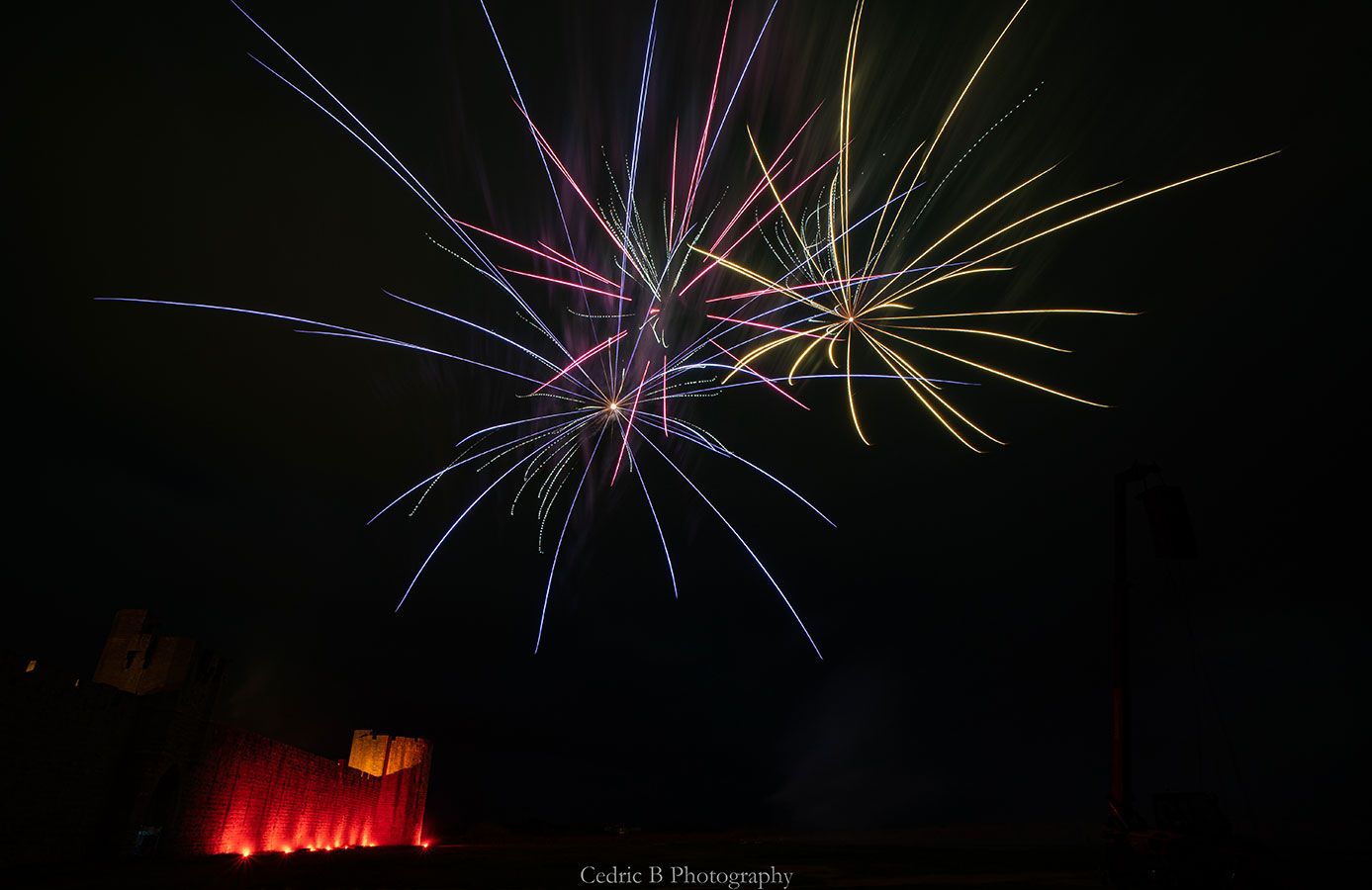 FEU D'ARTIFICE DE LA ST-SYLVESTRE A AIGUES MORTES  - EVENIUMS CONCEPT