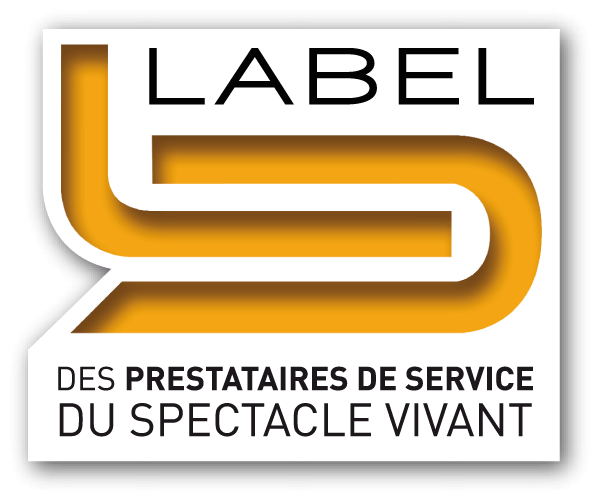 Label PRESTATAIRE DE SERVICE DU SPECTACLE VIVANT